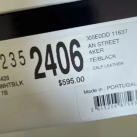 Givenchy Urban Street Sneaker Women Size 7B - Picture 7 of 10